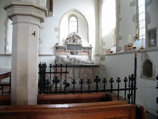 Hawkins family monument, parish church of St Peter and St Paul, Boughton-under-Blean
