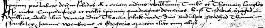 Gregory Martin mentioned in Robert Sawyer's will of 1529